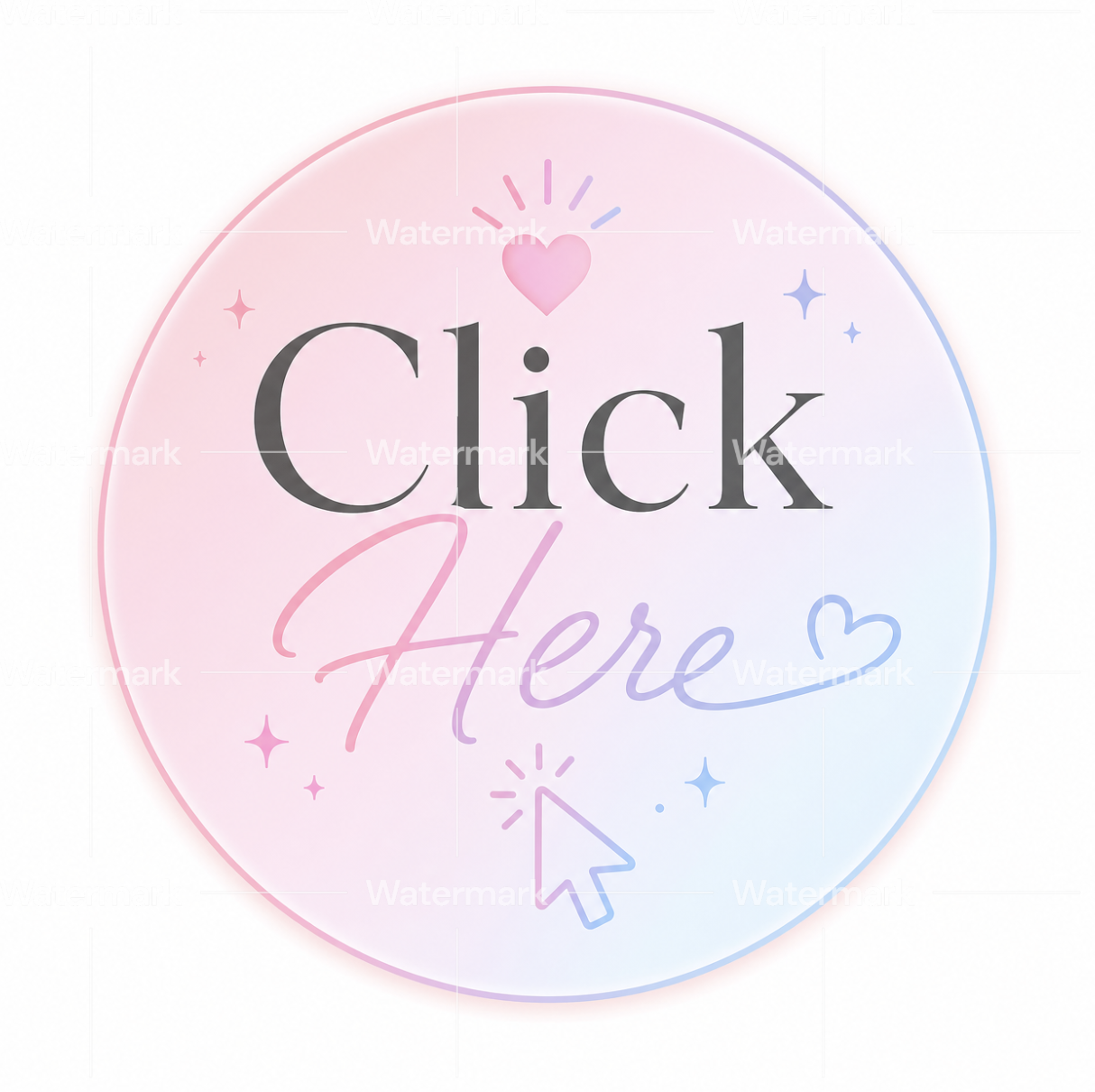 A colorful click here graphic